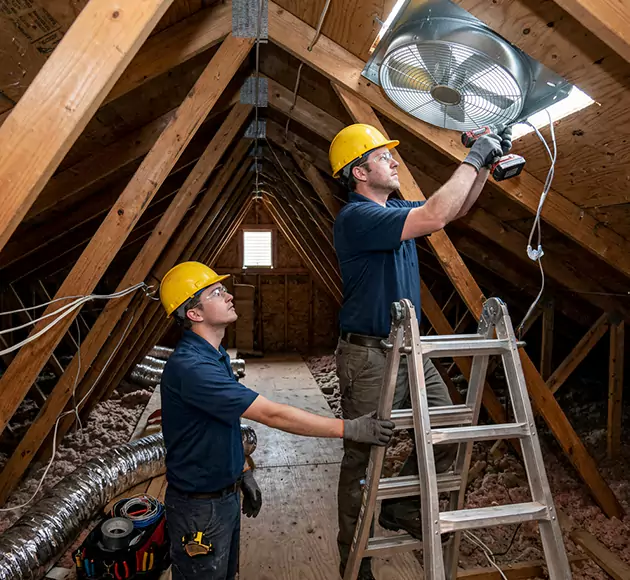 Professional Attic Fan Installation: Your Local Ventilation Team in Dublin, OH