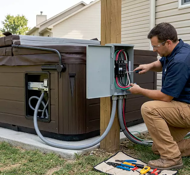 Professional Hot Tub Electrical Installation: Your Local Spa Wiring Team in Dublin, OH