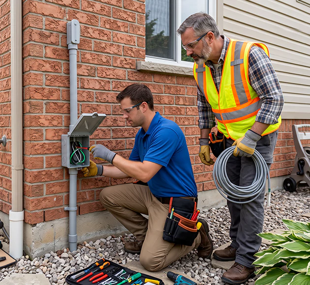 Professional Outdoor Outlet Installation: Your Local Exterior Wiring Team in Dublin, OH
